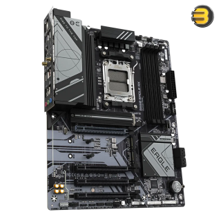 GIGABYTE B650 EAGLE AX AM5 LGA 1718 AMD B650 ATX — DDR5 Triple M.2, PCIe 5.0, USB 3.2 Gen2x2 Type-C, AMD Wi-Fi 6E, Realtek GbE LAN GIGABYTE B650 EAGLE AX AM5 LGA 1718 AMD B650 ATX — DDR5 Triple M.2, PCIe 5.0, USB 3.2 Gen2x2 Type-C, AMD Wi-Fi 6E, Realtek GbE LAN