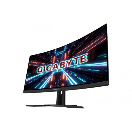 GIGABYTE G27FC 27" 165Hz 1080P Curved Gaming Monitor, 1920 x 1080 VA 1500R Display, 1ms (MPRT) Response Time, 90% DCI-P3, FreeSync Premium, G-Sync Compatible Ready, 1x Display Port 1.2, 2x HDMI 1.4, 2x USB 3.0