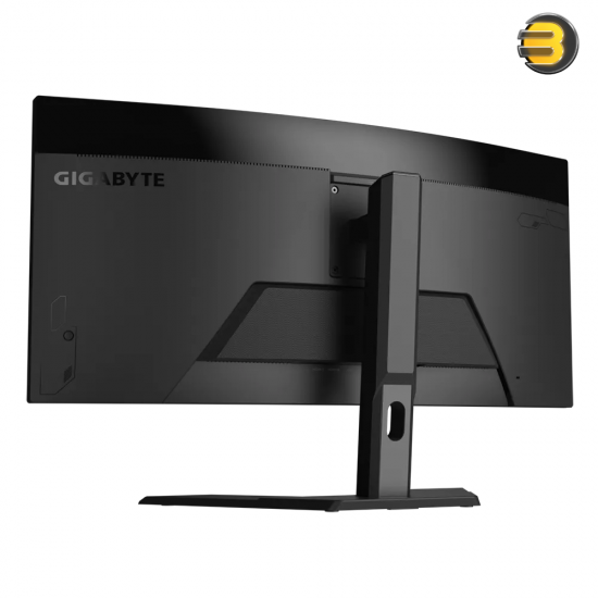 Gigabyte GS34WQC 34 Inch 120Hz 1440P Curved Gaming Monitor — 3440x1440 VA 1500R Display, 1ms (MPRT) Response Time, HDR Ready, FreeSync Premium, 1x Display Port 1.4, 2X HDMI 2.0,Black