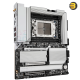 GIGABYTE TRX50 AERO D, E‑ATX sTR5 motherboard AMD TRX50 — supports Ryzen Threadripper 7000/PRO 7000WX, quad‑channel DDR5 RDIMM up to 1TB, 3× PCIe (2×5.0 x16 + 1×4.0 x16), 4× M.2 (3×5.0 x4 + 1×4.0 x4), dual USB4, 10GbE + 2.5GbE, Wi‑Fi 7/BT 5.3