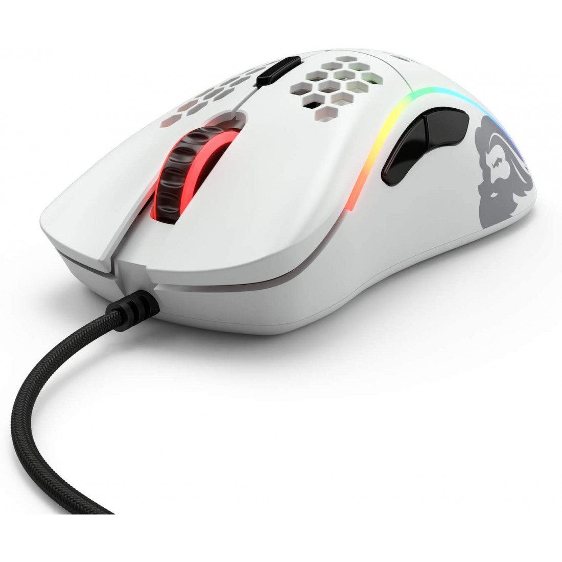 Glorious Model D Gaming Mouse, Matte White (GD-White)