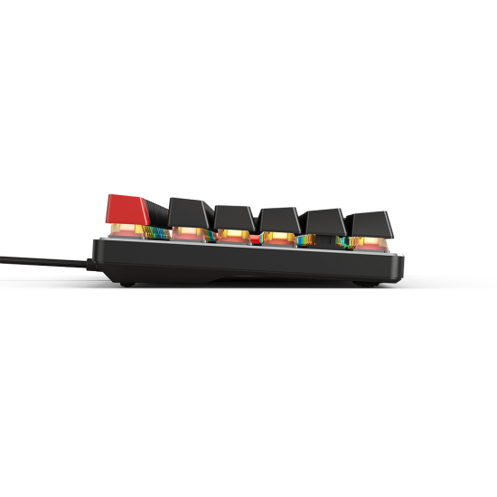 Glorious GMMK Modular Mechanical Gaming Keyboard - TENKEYLESS (87 Key) - RGB LED Backlit, Brown Switches, Hot Swap Switches