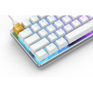 Glorious GMMK Modular Mechanical Gaming Keyboard - 60% Compact Size (61 Key) - RGB LED Backlit, Brown Switches, Hot Swap Switches (Black)