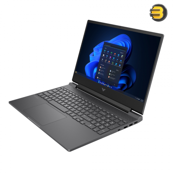 HP Victus 15-FB2082 GAMING — Ryzen 5 8640H - 512GB SSD - 8GB DDR5 - 15.6 Inch (1920×1080) - NVIDIA RTX 4050 6144MB - WIN11  - MICA SILVER - Backlit Keyboard