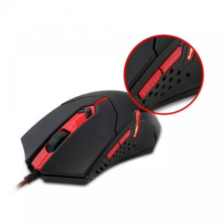 Redragon K552-BA Mechanical Gaming Keyboard and Mouse Combo & Large Mouse Pad, 87 Key RED LED Backlit Keyboard for Windows PC (Keyboard, Mouse, Mousepad Set) Redragon K552-BA Mechanical Gaming Keyboard and Mouse Combo & Large Mouse Pad, 87 Key RED LED Backlit Keyboard for Windows PC (Keyboard, Mouse, Mousepad Set)
