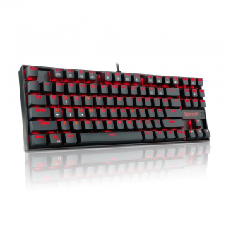 Redragon K552-BA Mechanical Gaming Keyboard and Mouse Combo & Large Mouse Pad, 87 Key RED LED Backlit Keyboard for Windows PC (Keyboard, Mouse, Mousepad Set) Redragon K552-BA Mechanical Gaming Keyboard and Mouse Combo & Large Mouse Pad, 87 Key RED LED Backlit Keyboard for Windows PC (Keyboard, Mouse, Mousepad Set)