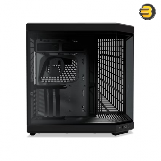 HYTE Y70 Black Dual-Chamber ATX Mid-Tower Case — Panoramic Tempered Glass, 4-Slot Vertical GPU with PCIe 4.0 Riser, Supports up to 360mm Radiators, Cooling for 10 Fans, USB-C 3.2 Gen 2, Advanced Cable Management, Modern Sleek Design HYTE Y70 Black Dual-Chamber ATX Mid-Tower Case — Panoramic Tempered Glass, 4-Slot Vertical GPU with PCIe 4.0 Riser, Supports up to 360mm Radiators, Cooling for 10 Fans, USB-C 3.2 Gen 2, Advanced Cable Management, Modern Sleek Design