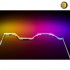 HYTE Noodle LN60 RGB Digital Lighting Strip – White, 575 × 5.3 × 14 mm, 40-LED, 215° Viewing Angle
