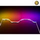 HYTE Noodle LN60 RGB Digital Lighting Strip – White, 575 × 5.3 × 14 mm, 40-LED, 215° Viewing Angle HYTE Noodle LN60 RGB Digital Lighting Strip – White, 575 × 5.3 × 14 mm, 40-LED, 215° Viewing Angle