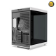 HYTE Y70 Panda Dual-Chamber ATX Mid-Tower Case — Panoramic Tempered Glass, 4-Slot Vertical GPU with PCIe 4.0 Riser, Supports up to 360mm Radiators, Cooling for 10 Fans, USB-C 3.2 Gen 2, Advanced Cable Management, Modern Sleek Design HYTE Y70 Panda Dual-Chamber ATX Mid-Tower Case — Panoramic Tempered Glass, 4-Slot Vertical GPU with PCIe 4.0 Riser, Supports up to 360mm Radiators, Cooling for 10 Fans, USB-C 3.2 Gen 2, Advanced Cable Management, Modern Sleek Design