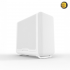 HYTE X50A Snow White ATX Mid-Tower Case – 63 L, Full-Coverage Micro-Mesh, Supports GPU up to 430 mm, Three-Chamber Layout