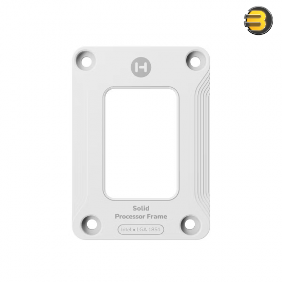 HYTE Solid Processor Frame Snow White – CPU Mount for Intel LGA 1851, Includes 2 g Thermal Goop HYTE Solid Processor Frame Snow White – CPU Mount for Intel LGA 1851, Includes 2 g Thermal Goop