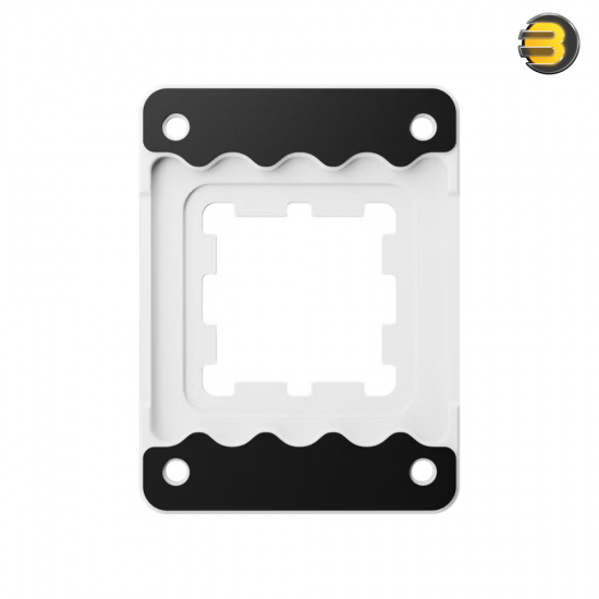 HYTE Solid Processor Frame Snow White – Mount for AMD AM5 Socket, Includes 2 g Thermal Goop HYTE Solid Processor Frame Snow White – Mount for AMD AM5 Socket, Includes 2 g Thermal Goop