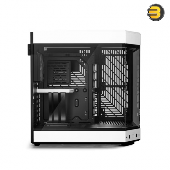 HYTE Y60 Panda Black Dual-Chamber ATX Mid-Tower Case — Panoramic Tempered Glass, Vertical GPU with PCIe 4.0 Riser, Supports up to 360mm Radiators, Cooling with 3 Pre-Installed 120mm Fans, Advanced Cable Management, Sleek Modern Design HYTE Y60 Panda Black Dual-Chamber ATX Mid-Tower Case — Panoramic Tempered Glass, Vertical GPU with PCIe 4.0 Riser, Supports up to 360mm Radiators, Cooling with 3 Pre-Installed 120mm Fans, Advanced Cable Management, Sleek Modern Design