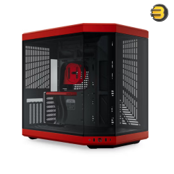 HYTE Y70 Black Cherry Dual-Chamber ATX Mid-Tower Case — Panoramic Tempered Glass, 4-Slot Vertical GPU with PCIe 4.0 Riser, Supports up to 360mm Radiators, Cooling for 10 Fans, USB-C 3.2 Gen 2, Advanced Cable Management, Modern Sleek Design HYTE Y70 Black Cherry Dual-Chamber ATX Mid-Tower Case — Panoramic Tempered Glass, 4-Slot Vertical GPU with PCIe 4.0 Riser, Supports up to 360mm Radiators, Cooling for 10 Fans, USB-C 3.2 Gen 2, Advanced Cable Management, Modern Sleek Design