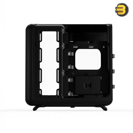 HYTE X50G Pitch Black ATX Mid-Tower Case – 63 L Volume, Laminated Acoustic Glass Side Panel, Supports GPUs up to 430 mm HYTE X50G Pitch Black ATX Mid-Tower Case – 63 L Volume, Laminated Acoustic Glass Side Panel, Supports GPUs up to 430 mm