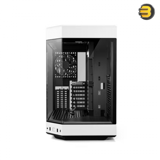 HYTE Y60 Panda Black Dual-Chamber ATX Mid-Tower Case — Panoramic Tempered Glass, Vertical GPU with PCIe 4.0 Riser, Supports up to 360mm Radiators, Cooling with 3 Pre-Installed 120mm Fans, Advanced Cable Management, Sleek Modern Design HYTE Y60 Panda Black Dual-Chamber ATX Mid-Tower Case — Panoramic Tempered Glass, Vertical GPU with PCIe 4.0 Riser, Supports up to 360mm Radiators, Cooling with 3 Pre-Installed 120mm Fans, Advanced Cable Management, Sleek Modern Design