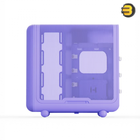 HYTE X50G Taro Milk ATX Mid-Tower Case – 63 L, Laminated Acoustic Glass, Supports GPU up to 430 mm HYTE X50G Taro Milk ATX Mid-Tower Case – 63 L, Laminated Acoustic Glass, Supports GPU up to 430 mm