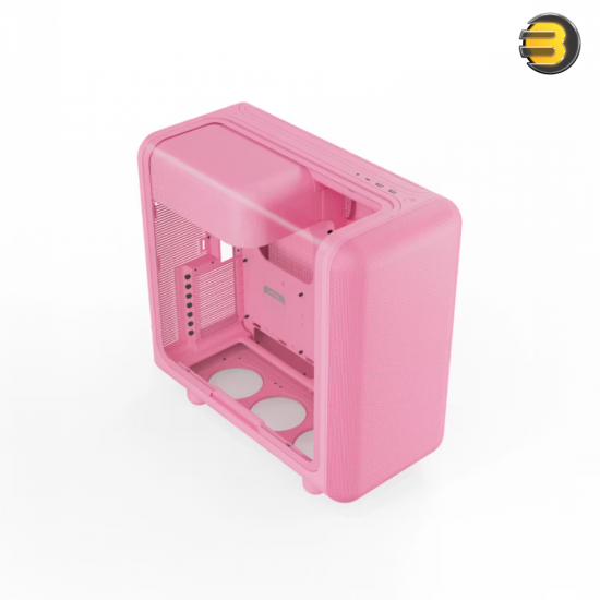 HYTE X50G Strawberry Milk ATX Mid-Tower Case – 63 L, Laminated Acoustic Glass, GPU Support Up to 430 mm HYTE X50G Strawberry Milk ATX Mid-Tower Case – 63 L, Laminated Acoustic Glass, GPU Support Up to 430 mm