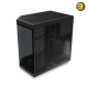 HYTE Y70 Black Dual-Chamber ATX Mid-Tower Case — Panoramic Tempered Glass, 4-Slot Vertical GPU with PCIe 4.0 Riser, Supports up to 360mm Radiators, Cooling for 10 Fans, USB-C 3.2 Gen 2, Advanced Cable Management, Modern Sleek Design HYTE Y70 Black Dual-Chamber ATX Mid-Tower Case — Panoramic Tempered Glass, 4-Slot Vertical GPU with PCIe 4.0 Riser, Supports up to 360mm Radiators, Cooling for 10 Fans, USB-C 3.2 Gen 2, Advanced Cable Management, Modern Sleek Design