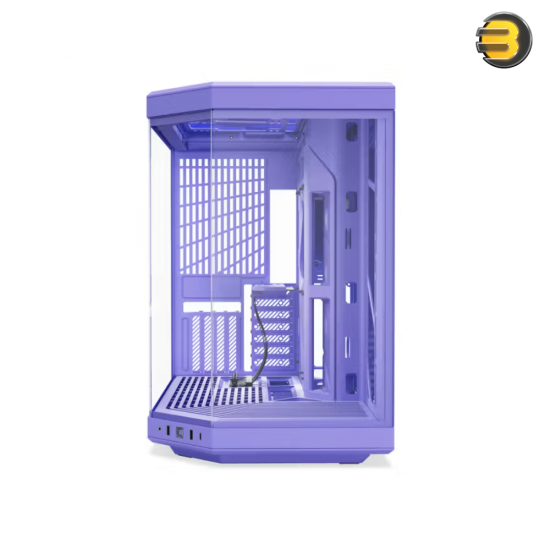HYTE Y70 Taro Milk Dual-Chamber ATX Mid-Tower Case — Panoramic Tempered Glass, 4-Slot Vertical GPU with PCIe 4.0 Riser, Supports up to 360mm Radiators, Cooling for 10 Fans, USB-C 3.2 Gen 2, Advanced Cable Management, Modern Sleek Design HYTE Y70 Taro Milk Dual-Chamber ATX Mid-Tower Case — Panoramic Tempered Glass, 4-Slot Vertical GPU with PCIe 4.0 Riser, Supports up to 360mm Radiators, Cooling for 10 Fans, USB-C 3.2 Gen 2, Advanced Cable Management, Modern Sleek Design