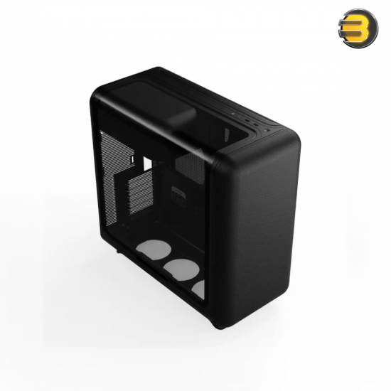 HYTE X50G Pitch Black ATX Mid-Tower Case – 63 L Volume, Laminated Acoustic Glass Side Panel, Supports GPUs up to 430 mm HYTE X50G Pitch Black ATX Mid-Tower Case – 63 L Volume, Laminated Acoustic Glass Side Panel, Supports GPUs up to 430 mm