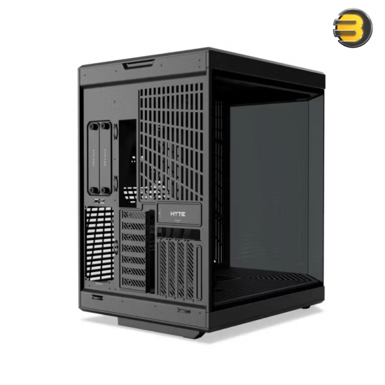 HYTE Y70 Black Dual-Chamber ATX Mid-Tower Case — Panoramic Tempered Glass, 4-Slot Vertical GPU with PCIe 4.0 Riser, Supports up to 360mm Radiators, Cooling for 10 Fans, USB-C 3.2 Gen 2, Advanced Cable Management, Modern Sleek Design HYTE Y70 Black Dual-Chamber ATX Mid-Tower Case — Panoramic Tempered Glass, 4-Slot Vertical GPU with PCIe 4.0 Riser, Supports up to 360mm Radiators, Cooling for 10 Fans, USB-C 3.2 Gen 2, Advanced Cable Management, Modern Sleek Design