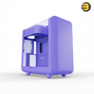 HYTE X50G Taro Milk ATX Mid-Tower Case – 63 L, Laminated Acoustic Glass, Supports GPU up to 430 mm