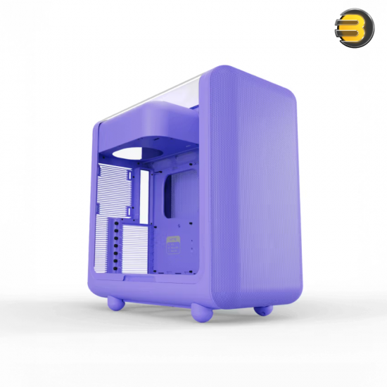 HYTE X50G Taro Milk ATX Mid-Tower Case – 63 L, Laminated Acoustic Glass, Supports GPU up to 430 mm HYTE X50G Taro Milk ATX Mid-Tower Case – 63 L, Laminated Acoustic Glass, Supports GPU up to 430 mm