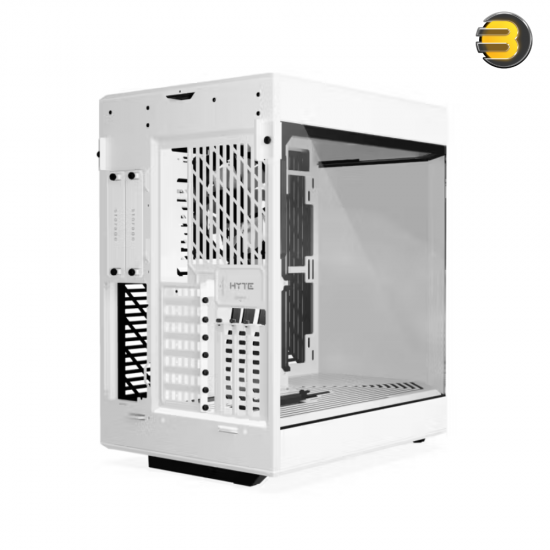 HYTE Y60 Panda Black Dual-Chamber ATX Mid-Tower Case — Panoramic Tempered Glass, Vertical GPU with PCIe 4.0 Riser, Supports up to 360mm Radiators, Cooling with 3 Pre-Installed 120mm Fans, Advanced Cable Management, Sleek Modern Design HYTE Y60 Panda Black Dual-Chamber ATX Mid-Tower Case — Panoramic Tempered Glass, Vertical GPU with PCIe 4.0 Riser, Supports up to 360mm Radiators, Cooling with 3 Pre-Installed 120mm Fans, Advanced Cable Management, Sleek Modern Design