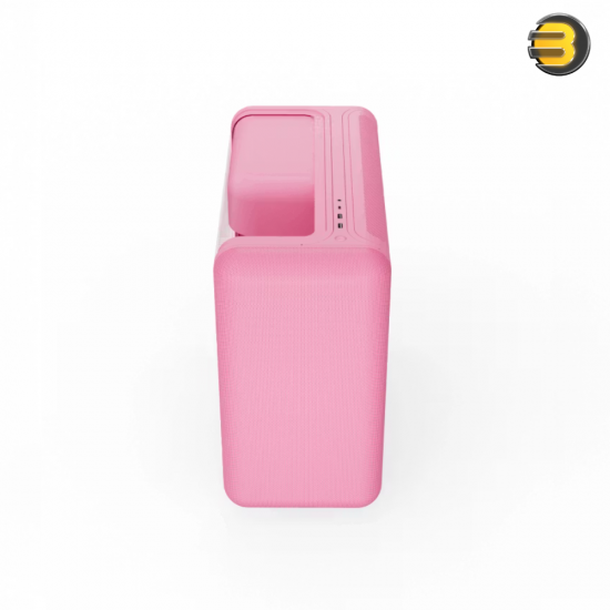 HYTE X50G Strawberry Milk ATX Mid-Tower Case – 63 L, Laminated Acoustic Glass, GPU Support Up to 430 mm HYTE X50G Strawberry Milk ATX Mid-Tower Case – 63 L, Laminated Acoustic Glass, GPU Support Up to 430 mm