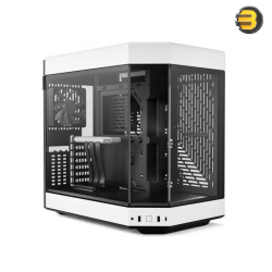 HYTE Y60 Panda Black Dual-Chamber ATX Mid-Tower Case — Panoramic Tempered Glass, Vertical GPU with PCIe 4.0 Riser, Supports up to 360mm Radiators, Cooling with 3 Pre-Installed 120mm Fans, Advanced Cable Management, Sleek Modern Design HYTE Y60 Panda Black Dual-Chamber ATX Mid-Tower Case — Panoramic Tempered Glass, Vertical GPU with PCIe 4.0 Riser, Supports up to 360mm Radiators, Cooling with 3 Pre-Installed 120mm Fans, Advanced Cable Management, Sleek Modern Design
