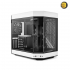 HYTE Y60 Panda Black Dual-Chamber ATX Mid-Tower Case — Panoramic Tempered Glass, Vertical GPU with PCIe 4.0 Riser, Supports up to 360mm Radiators, Cooling with 3 Pre-Installed 120mm Fans, Advanced Cable Management, Sleek Modern Design