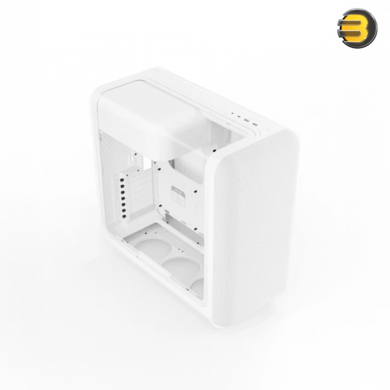 HYTE X50G Snow White ATX Mid-Tower Case – 63L Volume, Laminated Acoustic Glass, Supports GPUs up to 430 mm HYTE X50G Snow White ATX Mid-Tower Case – 63L Volume, Laminated Acoustic Glass, Supports GPUs up to 430 mm