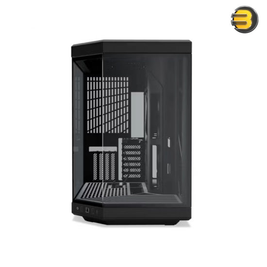 HYTE Y70 Black Dual-Chamber ATX Mid-Tower Case — Panoramic Tempered Glass, 4-Slot Vertical GPU with PCIe 4.0 Riser, Supports up to 360mm Radiators, Cooling for 10 Fans, USB-C 3.2 Gen 2, Advanced Cable Management, Modern Sleek Design HYTE Y70 Black Dual-Chamber ATX Mid-Tower Case — Panoramic Tempered Glass, 4-Slot Vertical GPU with PCIe 4.0 Riser, Supports up to 360mm Radiators, Cooling for 10 Fans, USB-C 3.2 Gen 2, Advanced Cable Management, Modern Sleek Design