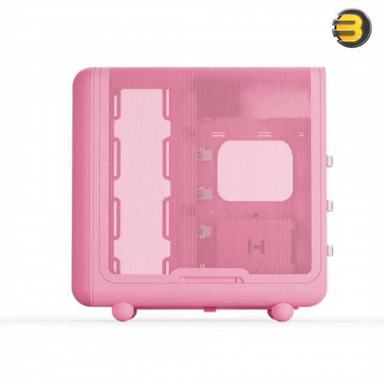 HYTE X50G Strawberry Milk ATX Mid-Tower Case – 63 L, Laminated Acoustic Glass, GPU Support Up to 430 mm HYTE X50G Strawberry Milk ATX Mid-Tower Case – 63 L, Laminated Acoustic Glass, GPU Support Up to 430 mm