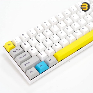 Ganss ALT 71 Wireless/Wired 2.4G + USB Mechanical Keyboard — Cherry MX Brown Switch for Mac and Windows - PBT Keycaps for Desktop and Laptop Computer - 71 Keys (Can Be Customize to 68 Keys Layout)