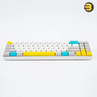 Ganss ALT 71 Wireless/Wired 2.4G + USB Mechanical Keyboard — Cherry MX Brown Switch for Mac and Windows - PBT Keycaps for Desktop and Laptop Computer - 71 Keys (Can Be Customize to 68 Keys Layout)