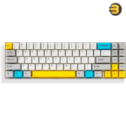 Ganss ALT 71 Wireless/Wired 2.4G + USB Mechanical Keyboard — Cherry MX Brown Switch for Mac and Windows - PBT Keycaps for Desktop and Laptop Computer - 71 Keys (Can Be Customize to 68 Keys Layout)
