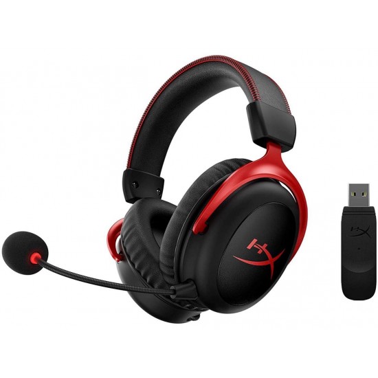 HyperX - Cloud II Wireless 7.1 Surround Sound Gaming Headset for PC, Playstation
