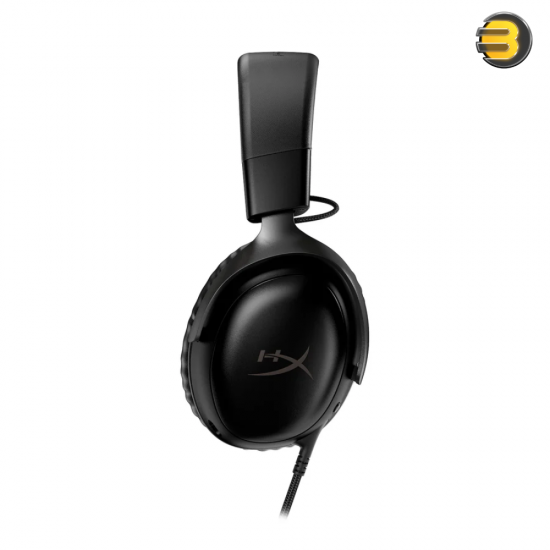 HyperX Cloud III — Wired Gaming Headset, PC, PS5, Xbox Series X|S, Angled 53mm Drivers, DTS, Memory Foam, Durable Frame, Ultra-Clear 10mm Mic, USB-C, USB-A, 3.5mm – Black HyperX Cloud III — Wired Gaming Headset, PC, PS5, Xbox Series X|S, Angled 53mm Drivers, DTS, Memory Foam, Durable Frame, Ultra-Clear 10mm Mic, USB-C, USB-A, 3.5mm – Black