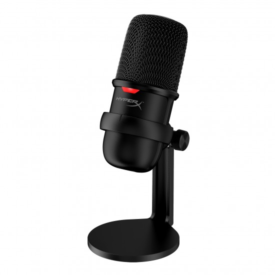 HyperX SoloCast – USB Condenser Gaming Microphone, for PC, PS4, PS5 and Mac, Tap-to-Mute Sensor, Cardioid Polar Pattern, great for Gaming, Streaming, Podcasts, Twitch, YouTube, Discord