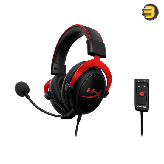 HyperX Cloud II Gaming Headset – Virtual 7.1 Surround Sound, Legendary Comfort, Cross-Platform Ready HyperX Cloud II Gaming Headset – Virtual 7.1 Surround Sound, Legendary Comfort, Cross-Platform Ready