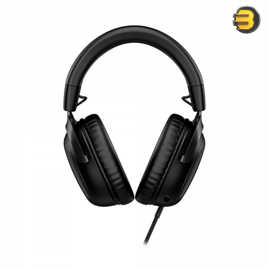 HyperX Cloud III — Wired Gaming Headset, PC, PS5, Xbox Series X|S, Angled 53mm Drivers, DTS, Memory Foam, Durable Frame, Ultra-Clear 10mm Mic, USB-C, USB-A, 3.5mm – Black HyperX Cloud III — Wired Gaming Headset, PC, PS5, Xbox Series X|S, Angled 53mm Drivers, DTS, Memory Foam, Durable Frame, Ultra-Clear 10mm Mic, USB-C, USB-A, 3.5mm – Black