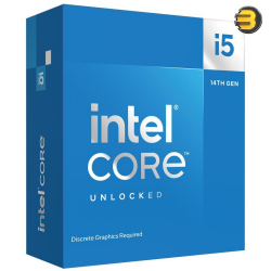 Intel Core i5-14600KF - 14th Gen 14-Core (6P+8E) LGA 1700 125W Desktop Processor 