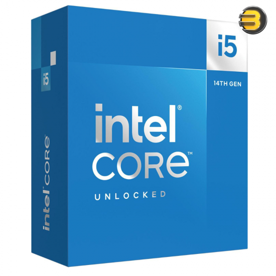 Intel Core i5-14600K - Core i5 14th Gen 14-Core (6P+8E) LGA 1700 125W Intel UHD Graphics 770 Processor - Boxed - BX8071514600K