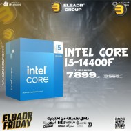 Intel Core i5-14400F — 2.5 GHz 10-Core LGA 1700 Processor, 10 Cores & 16 Threads, 20MB Cache, 5 GHz Maximum Turbo Boost, Dual-Channel DDR5-4800 Memory / 192GB Max, Hybrid Core Arc