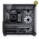 JONSBO TK-3 Black ATX Mid Tower Case, 0.7mm Steel — Curved 4mm Tempered Glass, Supports ITX/M-ATX/ATX, Dual 360mm Radiators, Up to 10x 120mm Fans, USB 3.2 Gen2 Type-C, 7 Expansion Slots, 165mm CPU Cooler, 420mm GPU