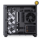 JONSBO TK-3 Black ATX Mid Tower Case, 0.7mm Steel — Curved 4mm Tempered Glass, Supports ITX/M-ATX/ATX, Dual 360mm Radiators, Up to 10x 120mm Fans, USB 3.2 Gen2 Type-C, 7 Expansion Slots, 165mm CPU Cooler, 420mm GPU