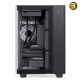 JONSBO TK-3 Black ATX Mid Tower Case, 0.7mm Steel — Curved 4mm Tempered Glass, Supports ITX/M-ATX/ATX, Dual 360mm Radiators, Up to 10x 120mm Fans, USB 3.2 Gen2 Type-C, 7 Expansion Slots, 165mm CPU Cooler, 420mm GPU